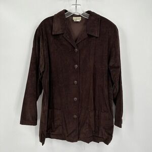 Womens Old Money Corduroy Tailored Jacket Size 12 Vintage Classic Heritage Layer